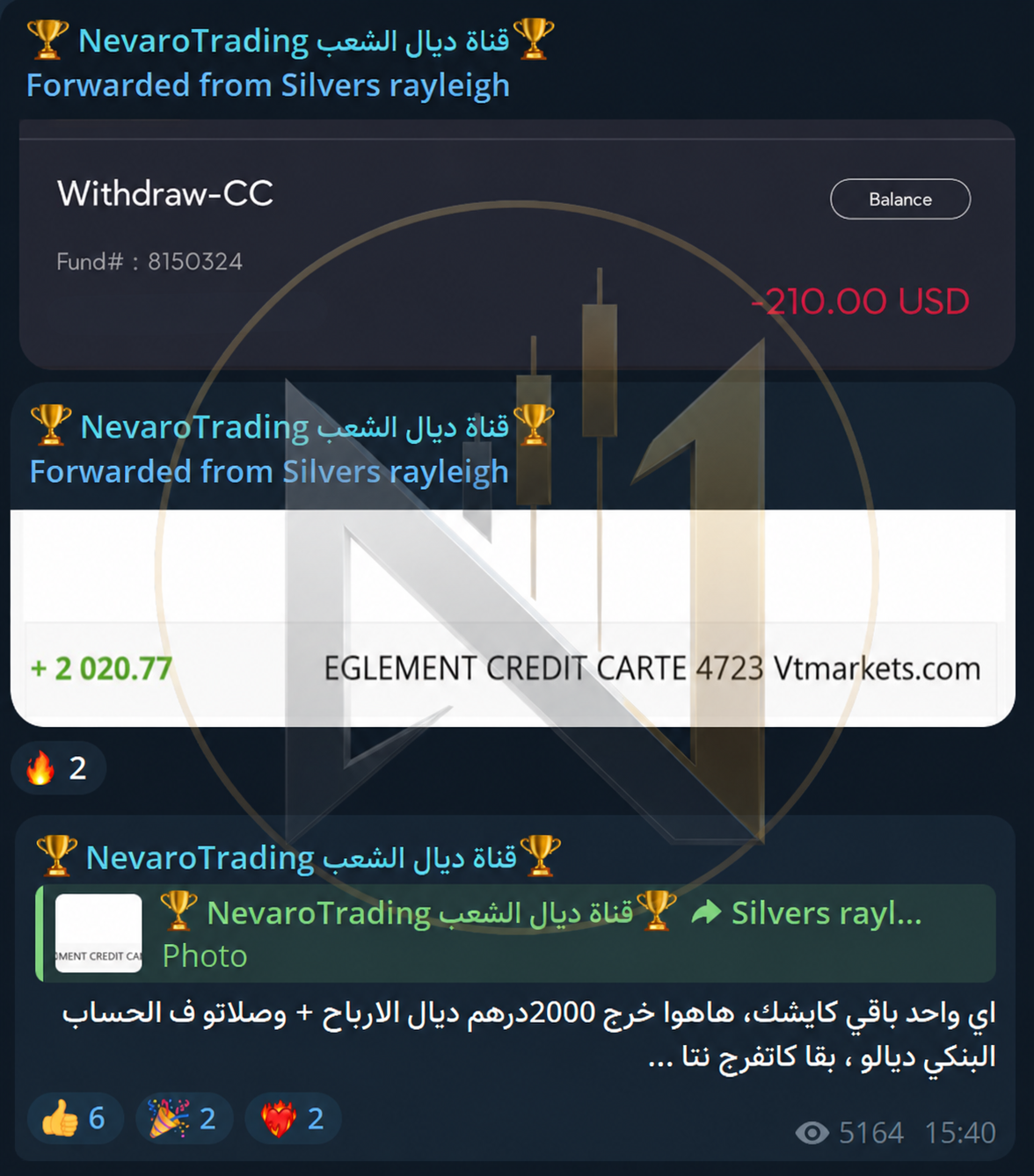 كابتور عضو نيفارو تريدينغ